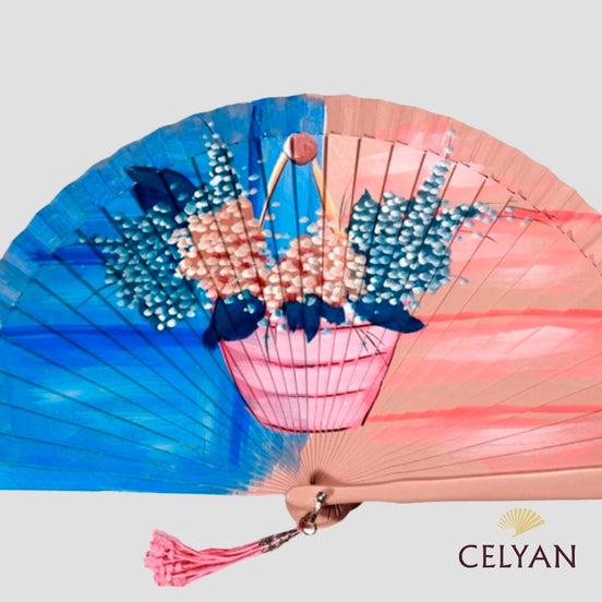 Abanico Cesto Flores A 162