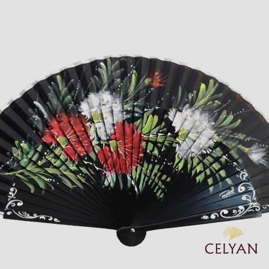 Abanico Claveles Tradicional