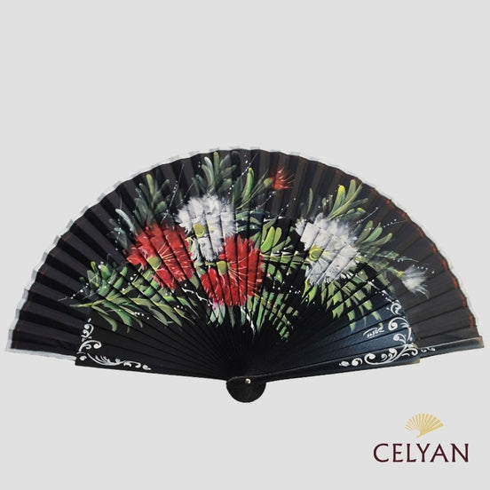 Abanico Claveles Tradicional