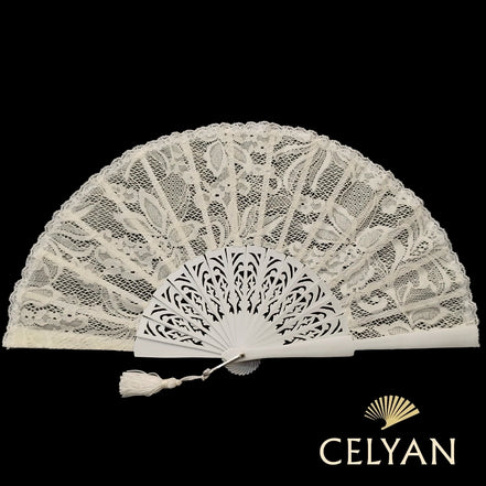 Abanico Encaje Novia R 2570