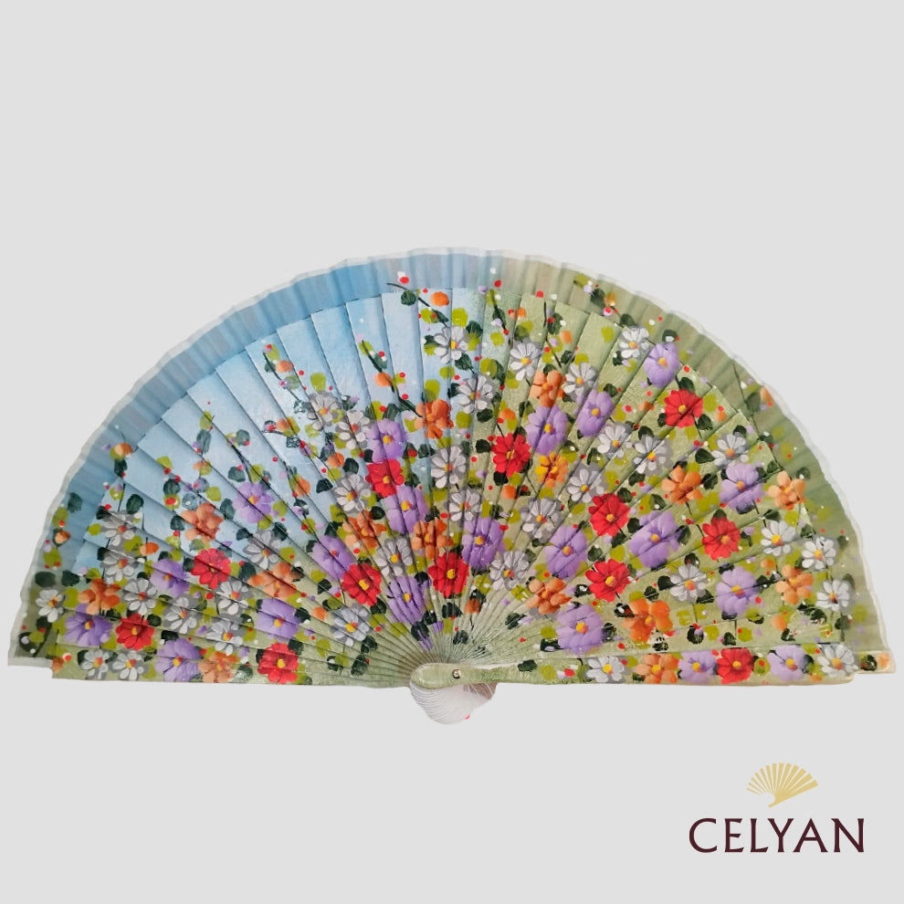 Abanico Floral Colores