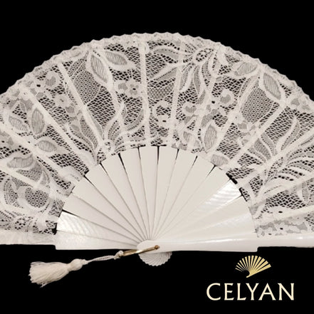 Abanico Novia Encaje R 1239