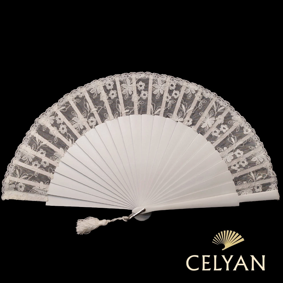 Abanico Novia Encaje R 931