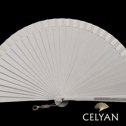 Abanico Novia Liso Ad 15123