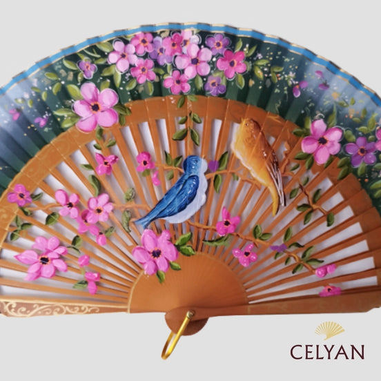 Abanico Peral Pájaros B 710