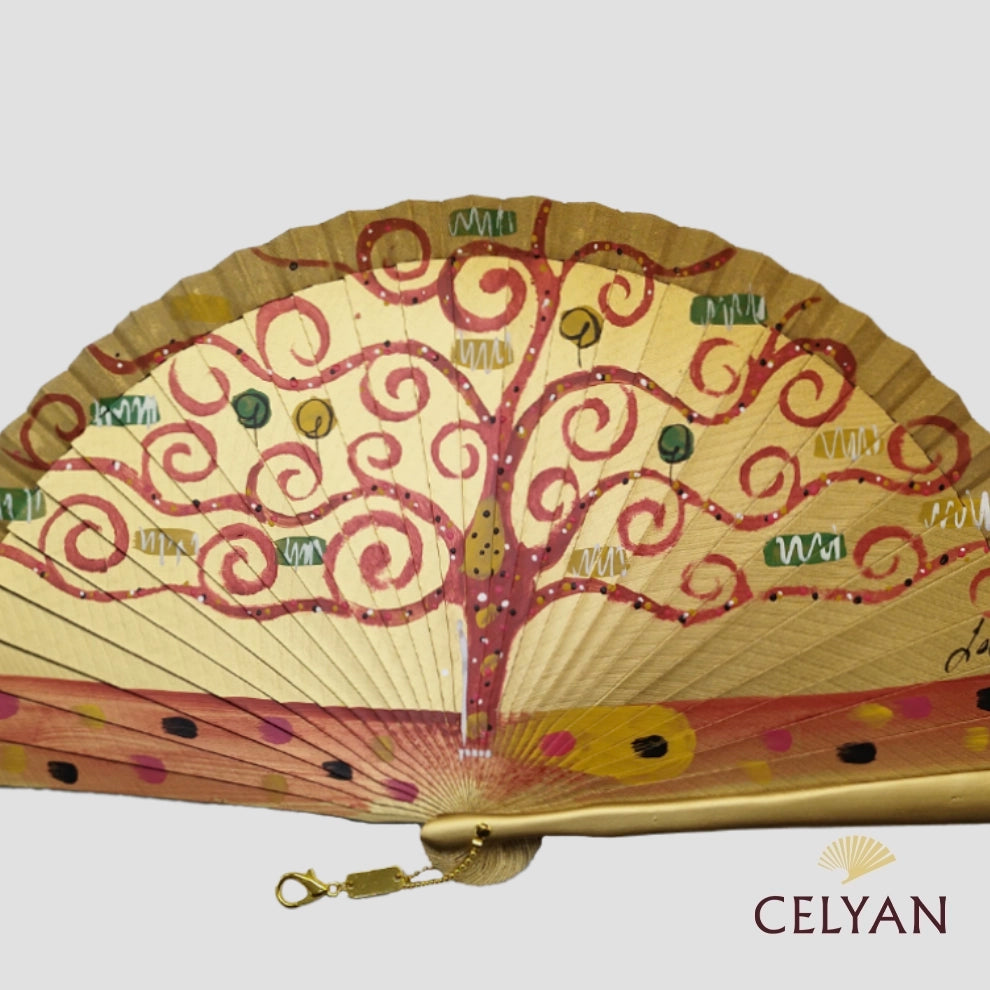 Abanico Árbol Vida Ad 54126