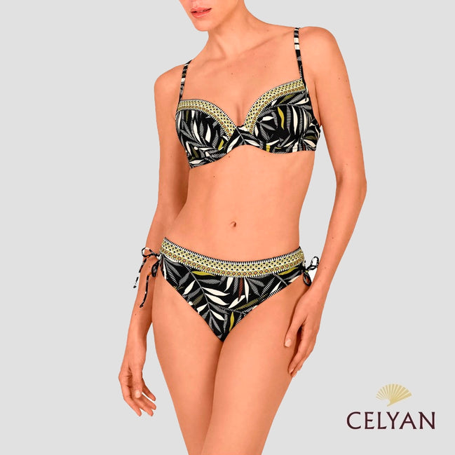 Bikini Mujer Hojas T 3455