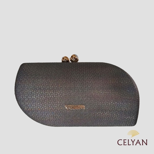Bolso Ceremonia Plomo Vf 921