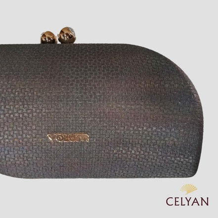 Bolso Ceremonia Plomo Vf 921