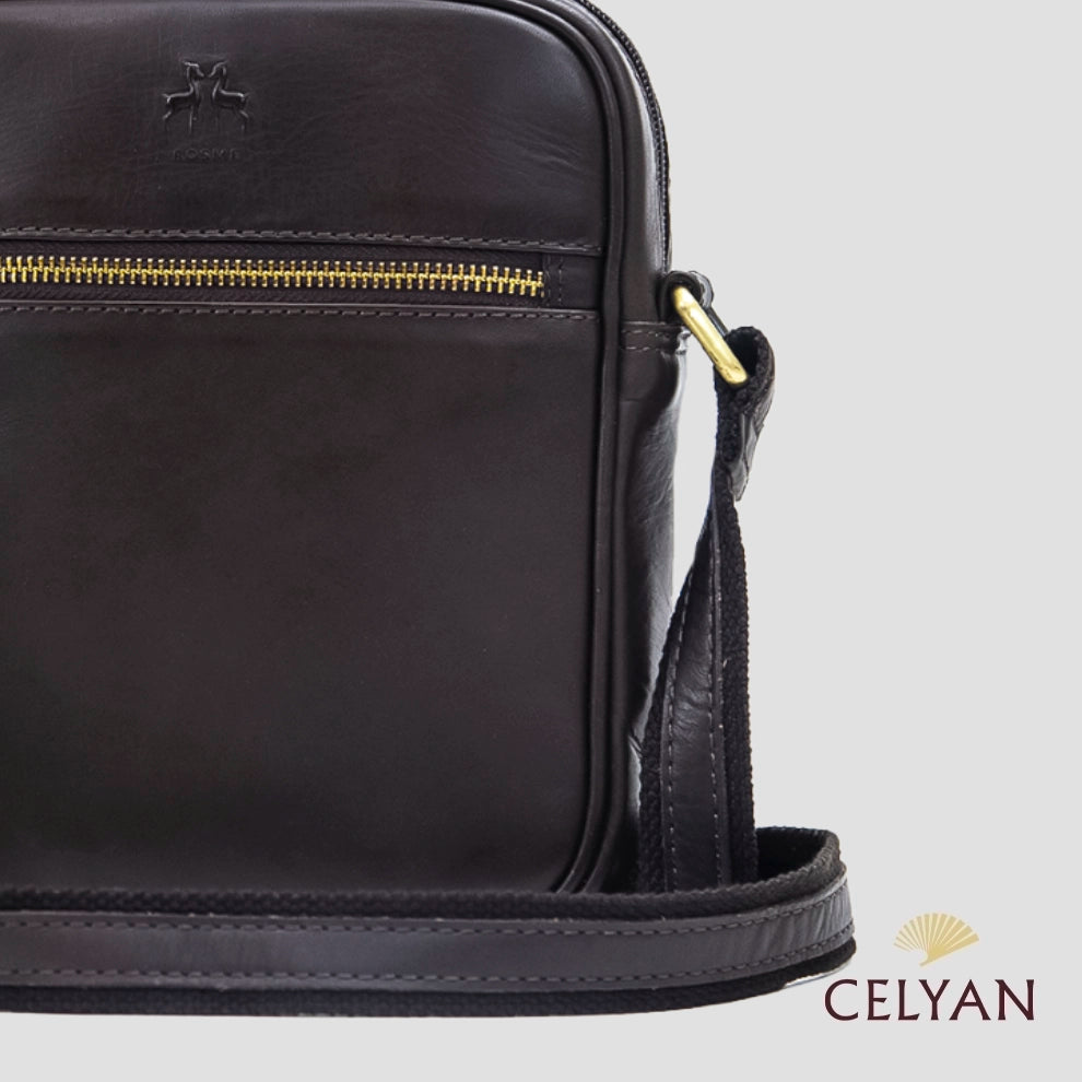 Bolso Piel Búfalo Marrón R 535