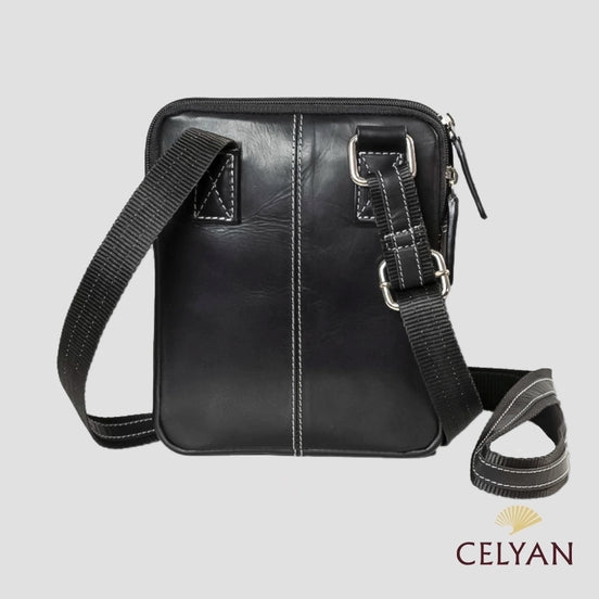 Bolso Piel Negro Dakar 5012