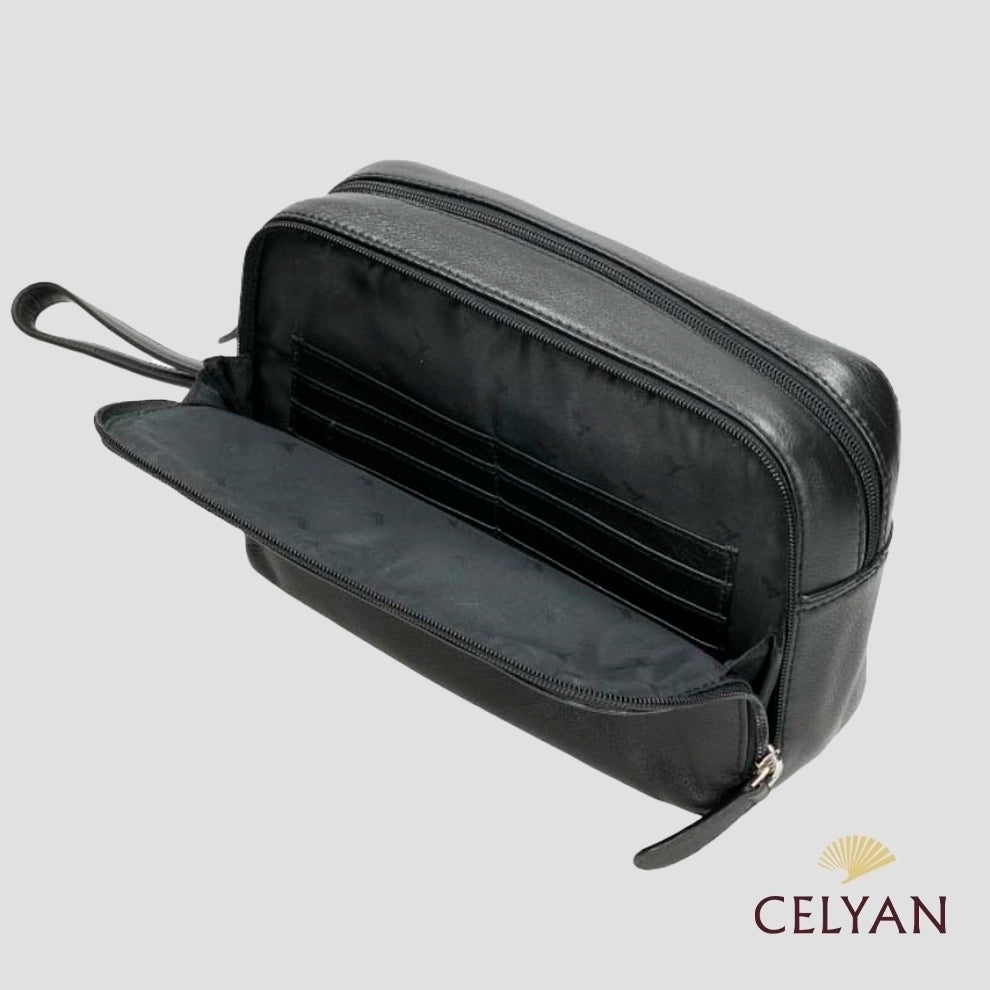 Bolso de Mano Piel Grande J 7159
