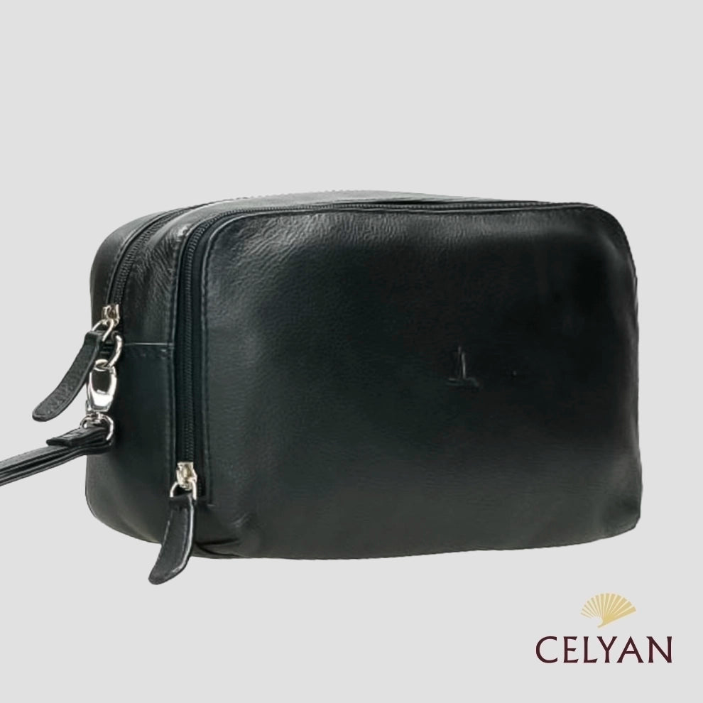 Bolso de Mano Piel Grande J 7159