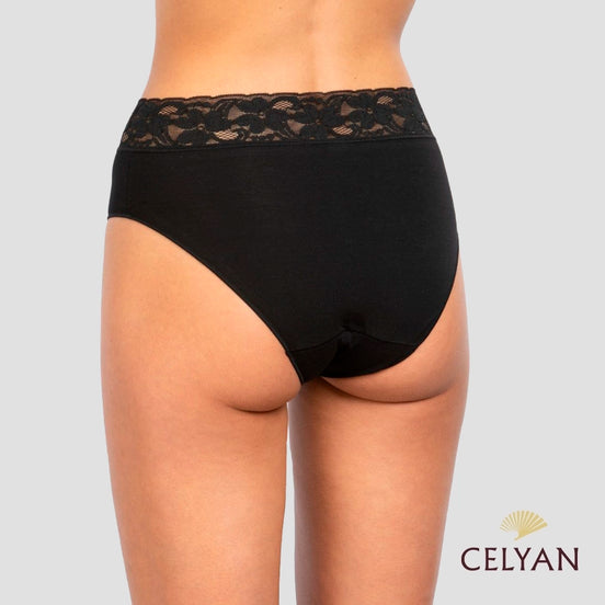 Braguita midi algodón encaje ancho