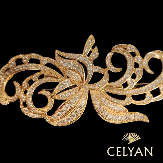 Broche Dorado J 10078
