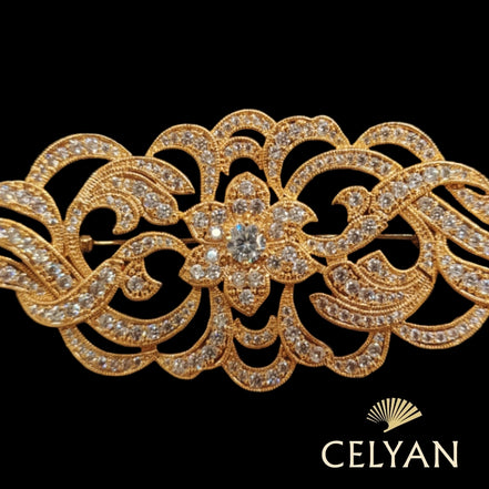 Broche Dorado J 10080