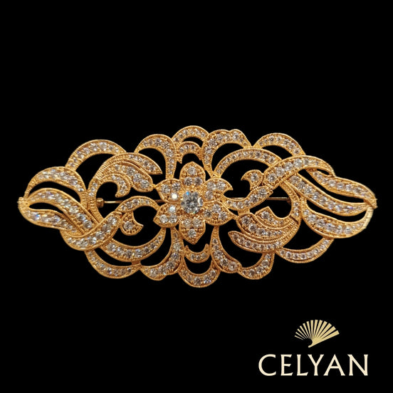Broche Dorado J 10080