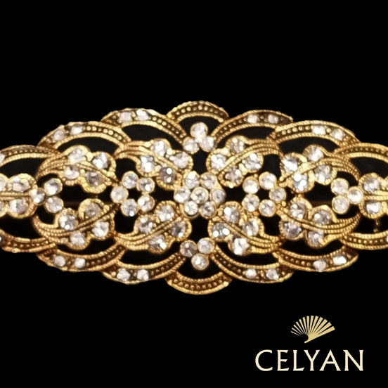 Broche Dorado Envejecido A 7004