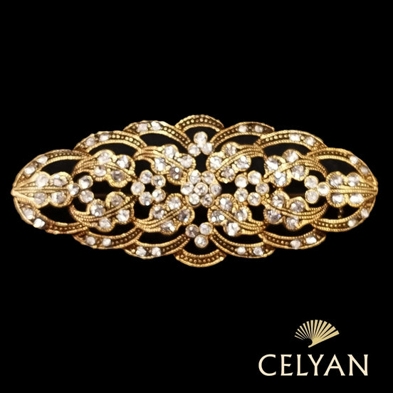 Broche Dorado Envejecido A 7004