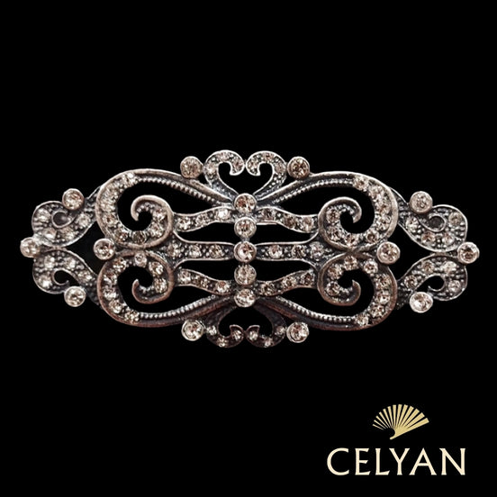 Broche Envejecido Plata 7052