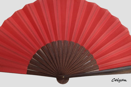 Abanico Caballero Rojo Ch 219