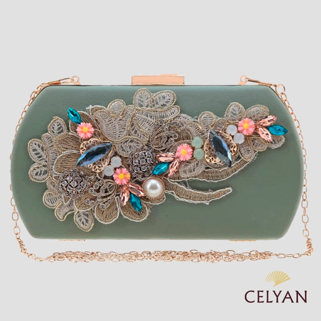 Clutch Invitada Verde