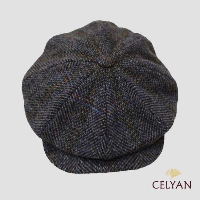 Gorra Newsboy Harris Tweed