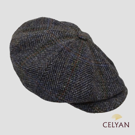 Gorra Newsboy Harris Tweed
