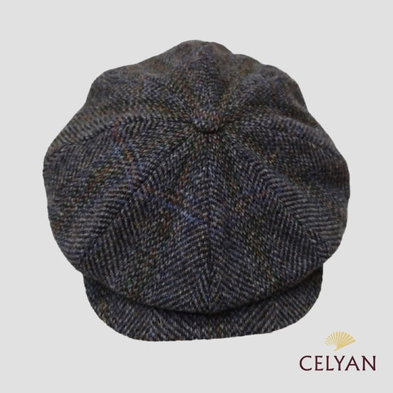 Gorra Newsboy Harris Tweed