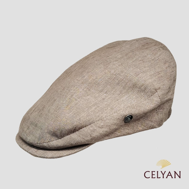 Gorra Plana City Beige