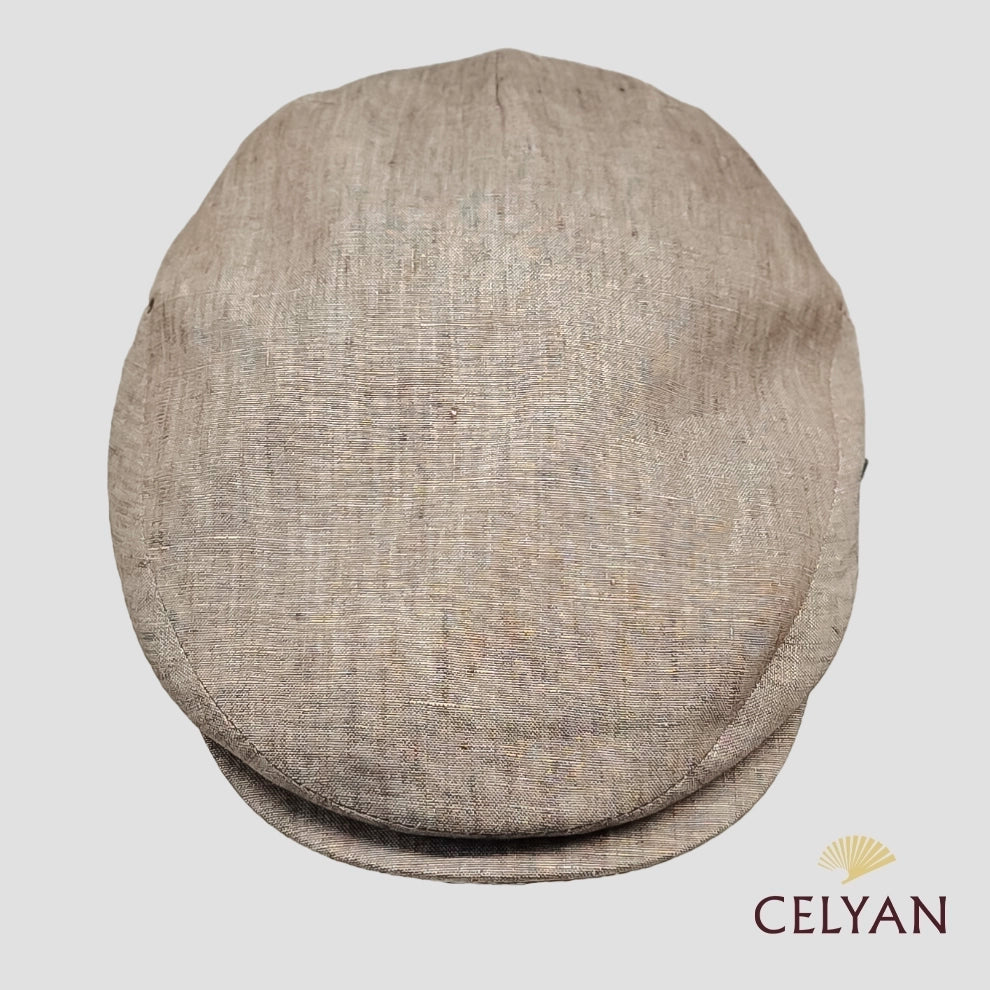 Gorra Plana City Beige