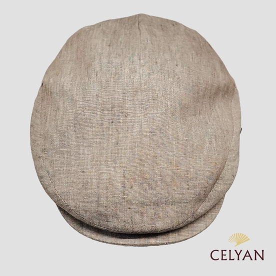 Gorra Plana City Beige