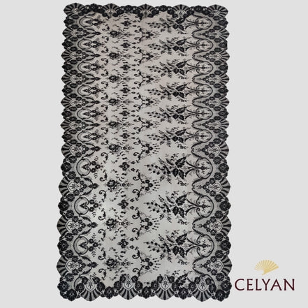 Mantilla Leaver Negra V 80