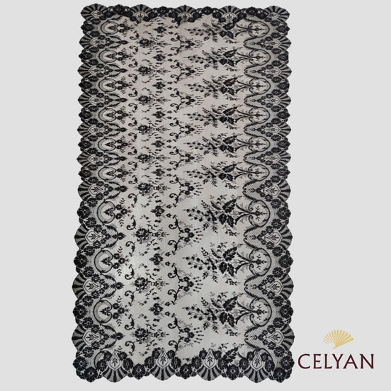Mantilla Leaver Negra V 80
