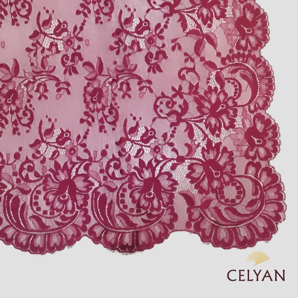 Mantilla Blonda Cereza 96