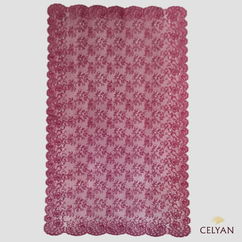 Mantilla Blonda Cereza 96