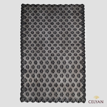 Mantilla Española Flores P 555