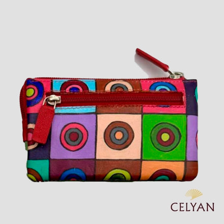 Monedero Piel Pintado 11 Bu