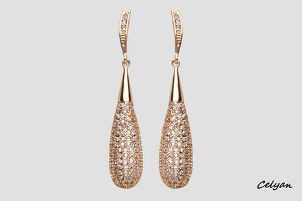 Pendientes Grace Oro