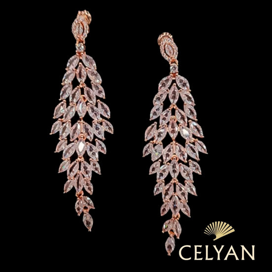 Pendiente Rodio Rosa Jp 20891