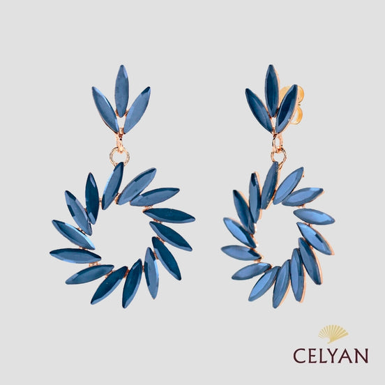 Pendientes Fiesta Azul 24316