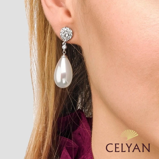 Pendientes Perla Gota Exquisite