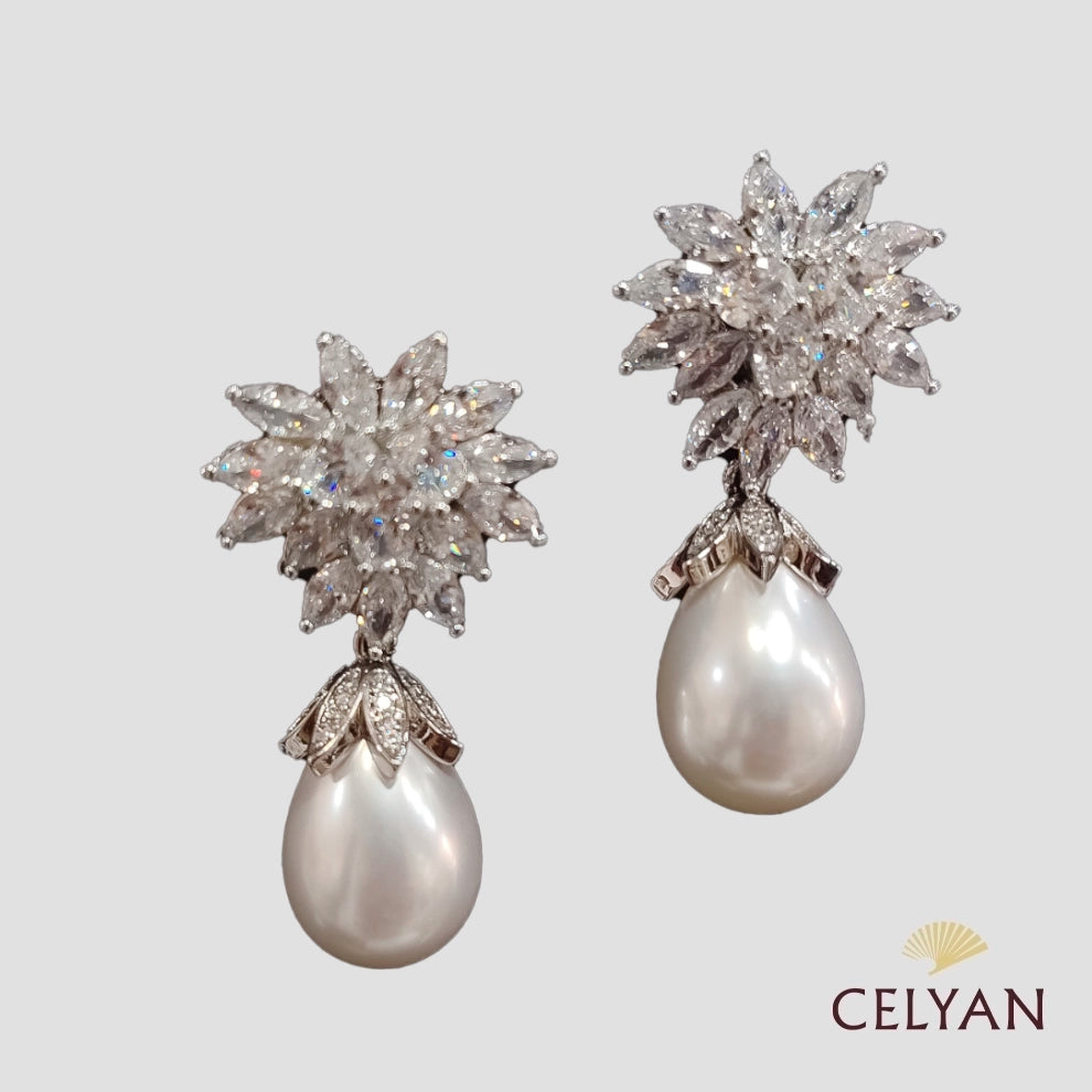 Pendientes Perlas Grande J 10055