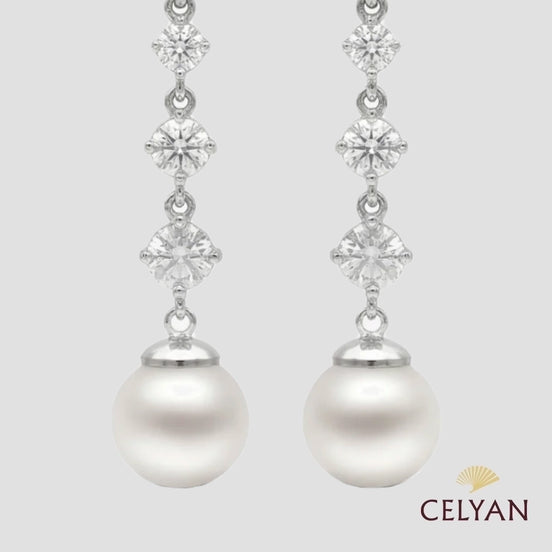 Pendientes Perlas Y Circonitas