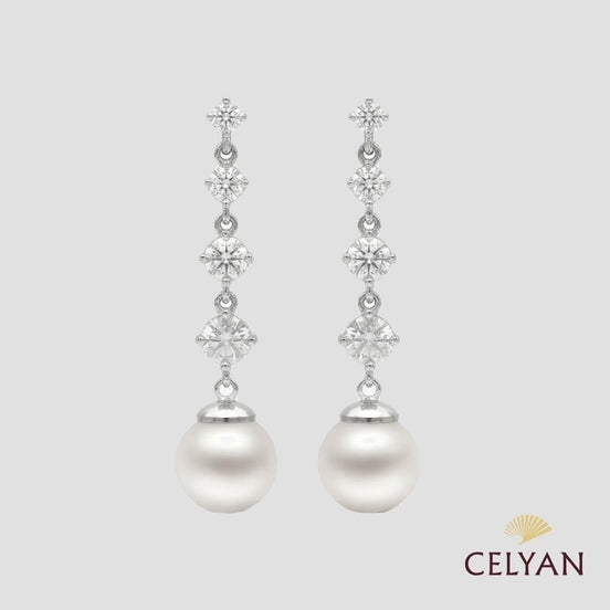 Pendientes Perlas Y Circonitas
