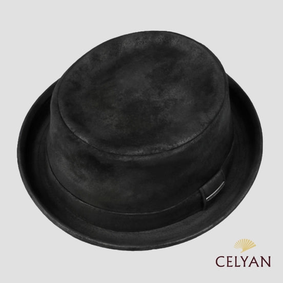 Pork Pie Piel Negro Stetson