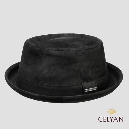 PorkPiePielNegroStetson - Celyan