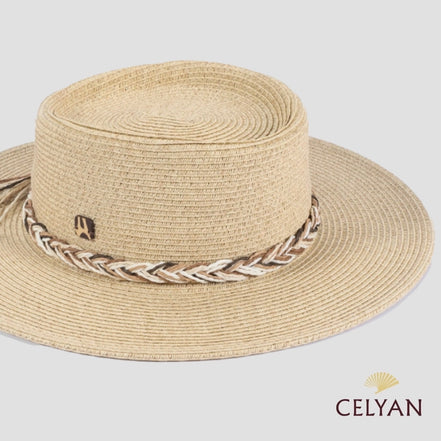 Sombrero Cinta Trenzada