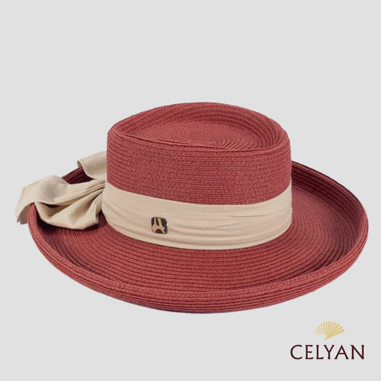 Sombrero Gambler Rojo