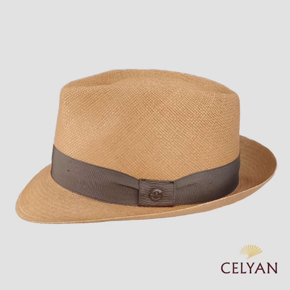 Sombrero Panamá Trilby Tostado 